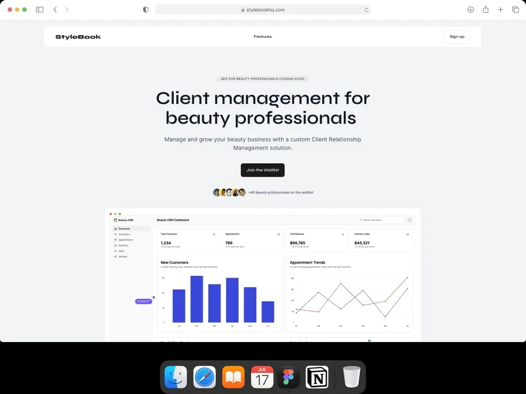 StyleBook Wesbite